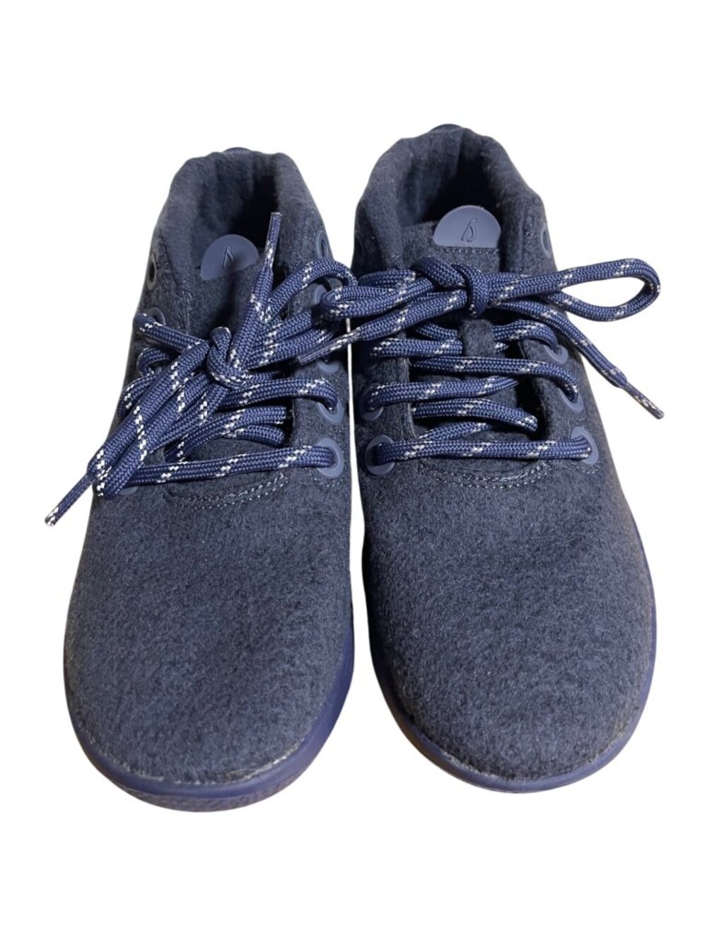 Allbirds Wool Runner Up Mizzle High Top Sneakers Womens 6 Navy Blue Gorpcore